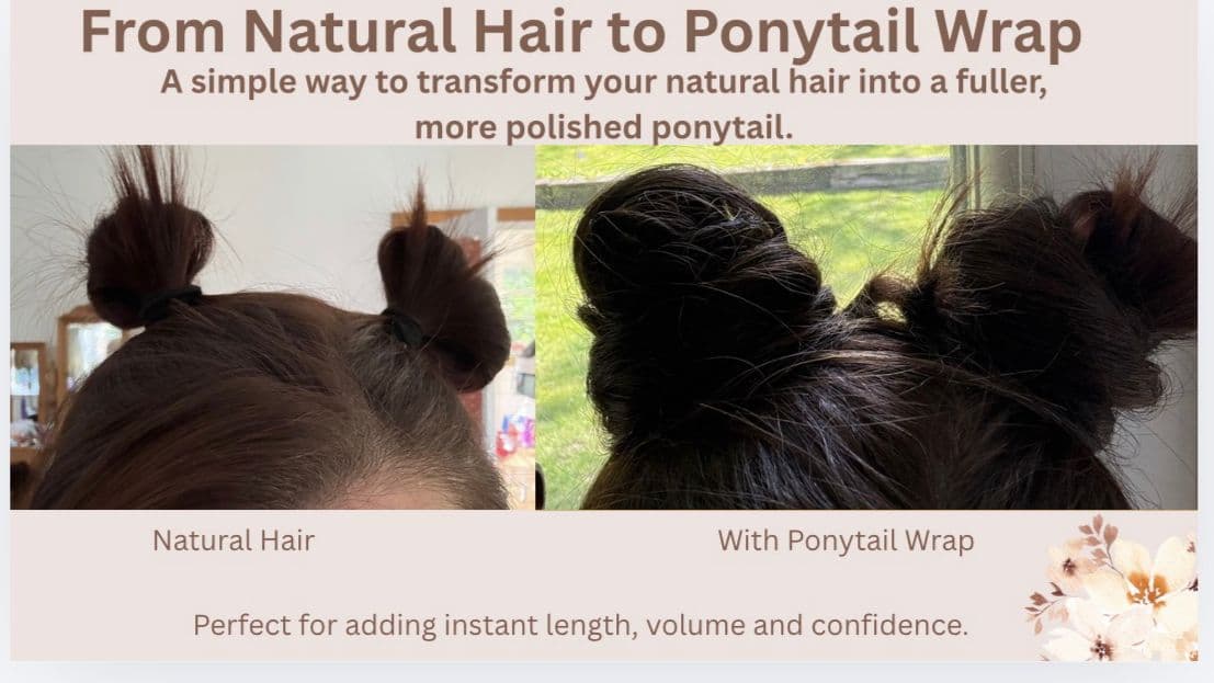 Ponytail wrap masterclass training